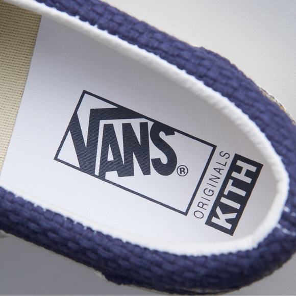 Kith navy blazer canvas vans vault slip ons size 11 - Picture 6 of 13